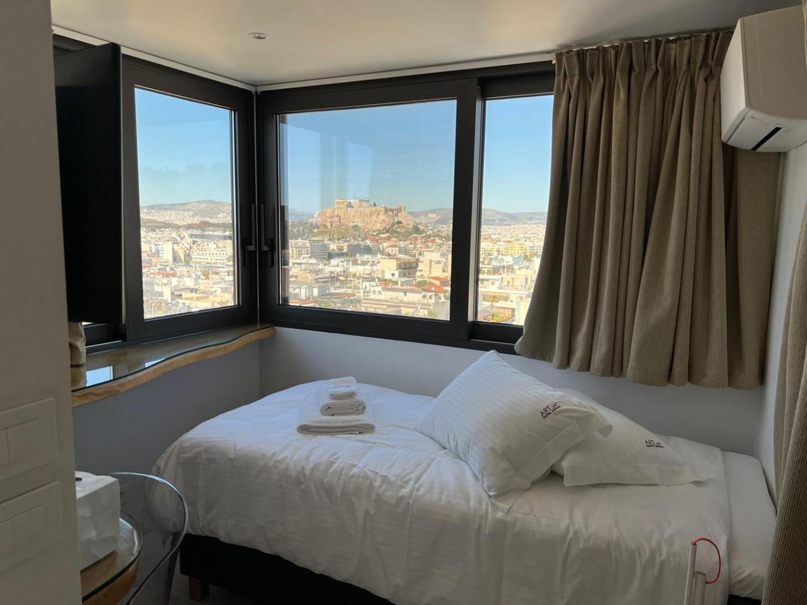 Art-W Executive Apartments Atene Esterno foto