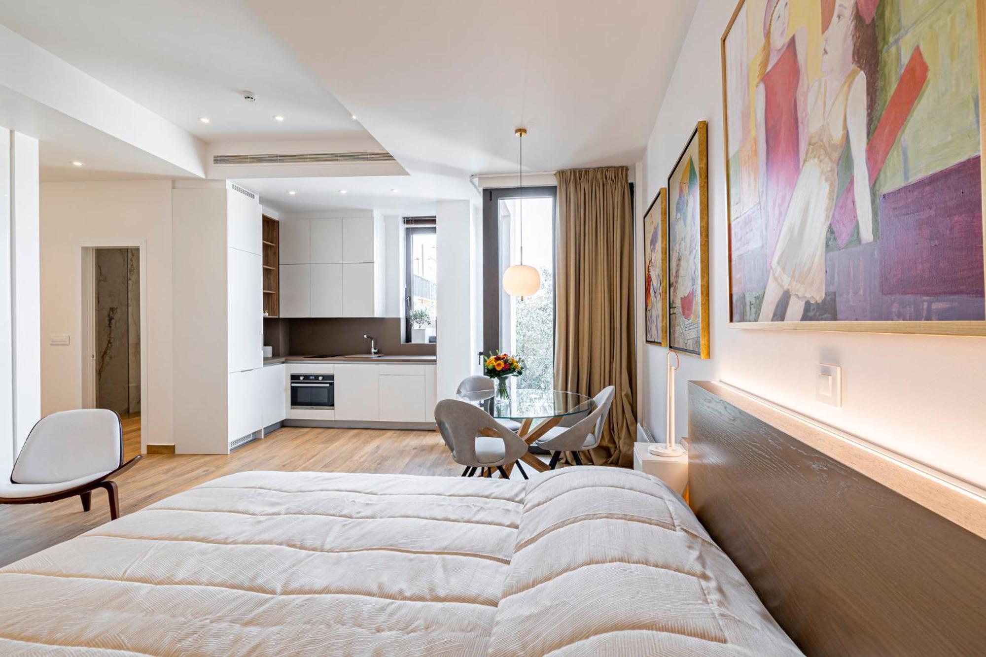 Art-W Executive Apartments Atene Esterno foto