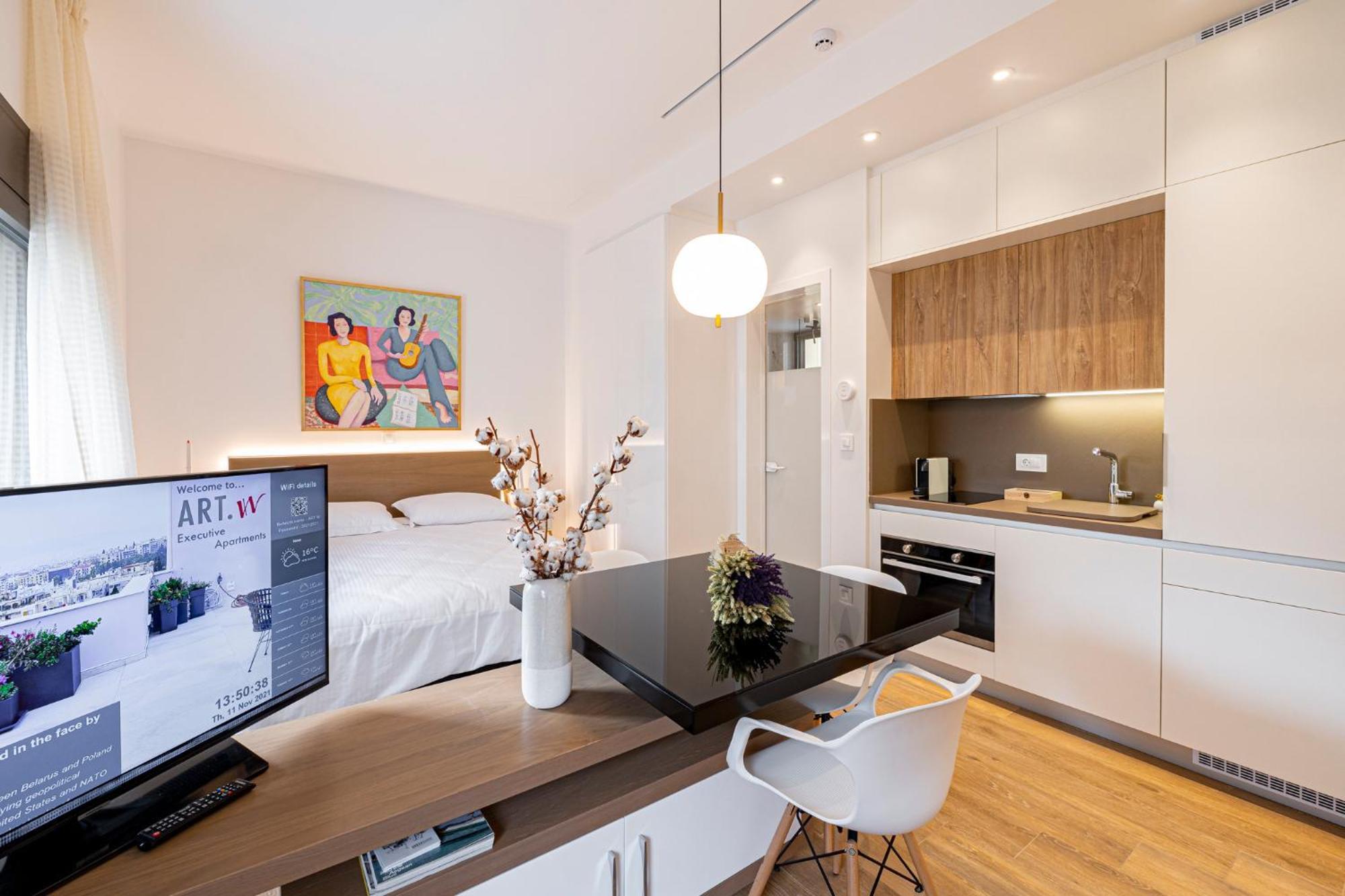 Art-W Executive Apartments Atene Esterno foto